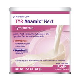  PKU Oral Supplement TYR Anamix® Infant Unflavored 400 Gram Can Powder 