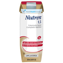 Load image into Gallery viewer,  Tube Feeding Formula Nutren® 1.5 8.45 oz. Carton Ready to Use Unflavored Adult 
