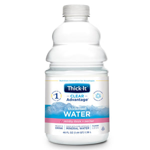  Thickened Water Thick-It® Clear Advantage® 46 oz. Bottle Unflavored Ready to Use Nectar Consistency 