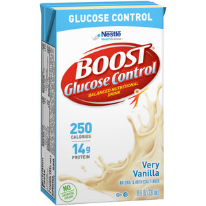  Oral Supplement Boost® Glucose Control® Vanilla Flavor Ready to Use 8 oz. Tetra Brik 