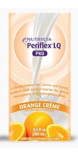  PKU Oral Supplement Periflex® LQ Orange Crème Flavor 8.5 oz. Pouch Ready to Use 