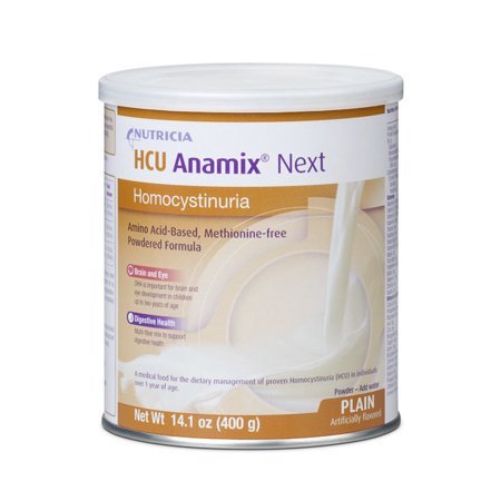  Homocystinuria Oral Supplement HCU Anamix® Next Unflavored 400 Gram Can Powder 