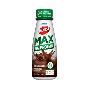  Oral Protein Supplement Boost® Max Rich Chocolate Flavor Ready to Use 11 oz. Bottle 